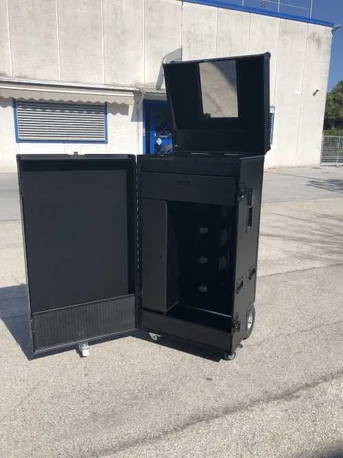 flight case sport aperto